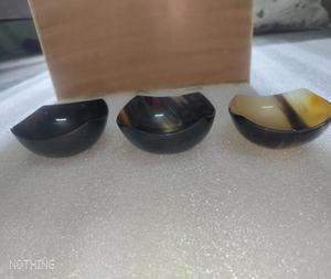 Best Quality Buffalo Horn Bowl Handmade Deep Natural Color Genuine Animal Style Kitchenware Polished <b>Craft</b> for Christmas Sale! - Product Image 5