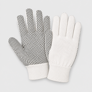 Gants antidérapants en PVC à pois, dotés d'une construction flexible, d'un ajustement confortable et d'une adhérence améliorée pour la manutention et l'emballage des matériaux - Product Image 5