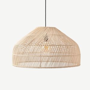Bulk Sleek Rattan Bamboo Lampshade Handcrafted <b>Lighting</b> Shade Vietnam Producer VIFARMEX - Product Image 2