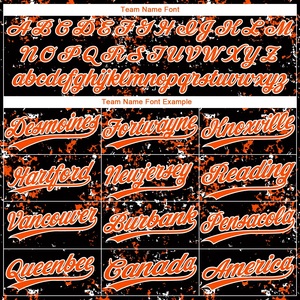 Camiseta de Béisbol Personalizada para Hombre, Negra, Roja y Blanca, Sublimada, Cuello en V, Manga Corta, Absorbe la Humedad, con Nombre y Número del Equipo - Product Image 4