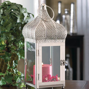 High Quality Iron <b>Candle</b> Lantern with Elegant Finish for Hotel Restaurant Decor - Product Image 4