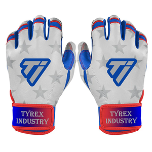 Wholesale Custom Baseball Batting Gloves Manufacturer Tyrex Industry 100% Cabratta Leather - Product Image 1