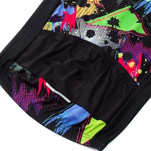 Jersey de Ciclismo de la Mejor Calidad para Hombre, Conjunto de Jersey y Pantalones Cortos Estampados, Tela 100% Poliéster - Product Image 5