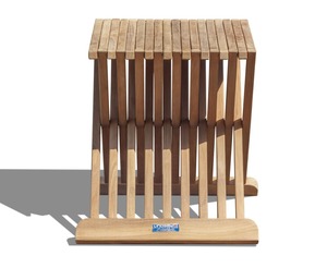 โต๊ะกาแฟไม้สักอินโดนีเซียเกรดพรีเมียมทรงสี่เหลี่ยมพร้อมแผ่นไม้ระแนง สำหรับใช้งานกลางแจ้งและในร่ม เหมาะสำหรับรีสอร์ท วิลล่า โครงการเฟอร์นิเจอร์ส่งออก - Product Image 5