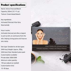 Blanqueador Profesional de Carbón Vegetal para Uso en Salón con Efecto Avanzado de Blanqueamiento y Luminosidad de la Piel, Disponible a Precio de Venta para Exportación - Product Image 5