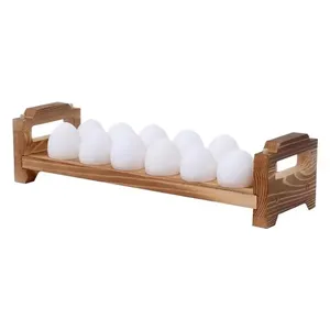 Wood <b>Egg</b> Racks-<b>Eco</b>-Friendly Dishwasher & Freezer Safe - Product Image 1