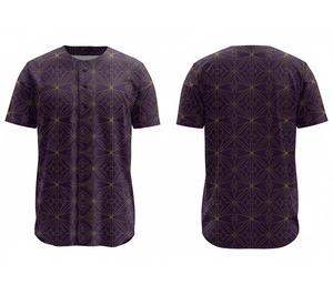 เสื้อเบสบอลแบบซับลิเมชั่นระดับมืออาชีพ ผ้าคุณภาพพรีเมียม |   ชุดเบสบอลทีมพร้อมโลโก้และหมายเลขแบบกำหนดเอง - Product Image 1