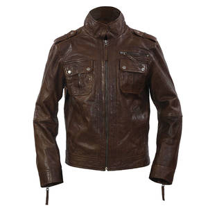 Chaqueta de cuero unisex, chaqueta de cuero repujado, chaqueta vintage estilo universitario para hombre, chaqueta de cuero sintético extragrande - Product Image 5