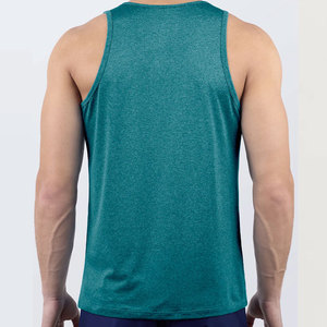 Débardeurs de sport pour hommes, personnalisés, unis, légers, coupe classique, confortables, pour l'entraînement et la course, vêtements d'été, meilleures ventes - Product Image 6