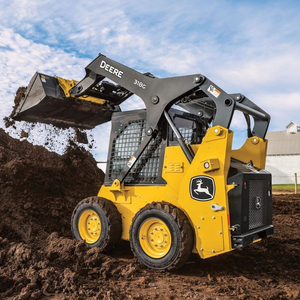 Chargeuse sur chenilles John Deere d'occasion, forte puissance hydraulique, machine de chantier - Product Image 1