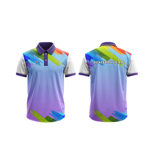 Camiseta Deportiva con Capucha para Jugadores de Pickleball, Diseño Estampado, Tela Suave de Spandex/Algodón, Corte Regular, Estilo Deportivo Moderno - Product Image 2