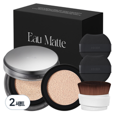 Set de Maquillaje Exclusivo con Descuento: Pia O Matte Cushion 15g, 2 Recambios de Borla 51g, Brocha Perfecta 21 Light, 2 Sets - Product Image 1