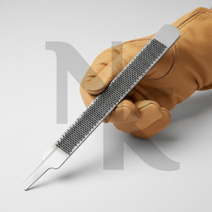 High Leverage Farrier Hoof Rasp-14 Inch Forged Steel Hoof Trimmer High Carbon Hardness Professional Horseshoeing & Sheep/Pig Use - Product Image 6