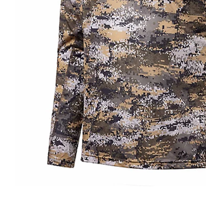 เสื้อยืดแขนสั้นลายพรางสำหรับผู้ชาย เหมาะสำหรับการเดินทางท่องเที่ยวกลางแจ้งในช่วงฤดูร้อน - Product Image 5