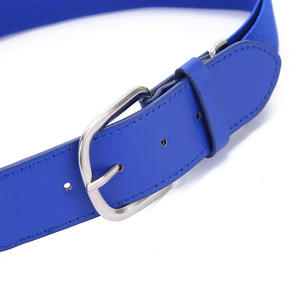 Wholesale Adult Youth Tactical Baseball/Softball Elastic PU Leather Alloy <b>Belt</b>-High Strength Pin Buckle Customizable Size - Product Image 6