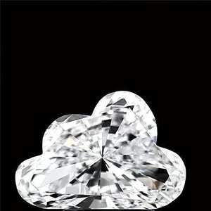 Diamant de laboratoire Premium Antique Cloud Cut, couleur D-F, excellente finition, clarté CVD VVS-VS, pour la fabrication de bijoux pour femmes et sur mesure - Product Image 3