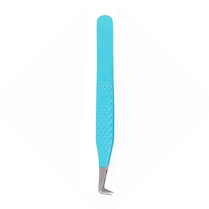 Eyelash Tweezers Volume Smooth Tip Anti-Slip for Eyelash Extensions Professional <b>Lash</b> Extension Tool - Product Image 1