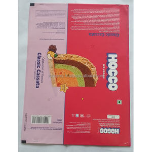 Bolsas de Plástico Impresas Multicolores de Grado Alimenticio de Excelente Calidad, Muy Vendidas y Ampliamente Utilizadas, Bolsa de Embalaje para Helados Personalizable - Product Image 1