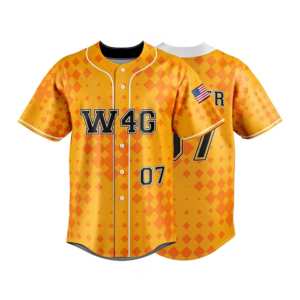 2026 Best Quality Stitched 100% <b>Polyester</b> Cotton Baseball Team Customizable Jersey Sporty Outdoor Anti-Bacterial Sublimated - Product Image 1