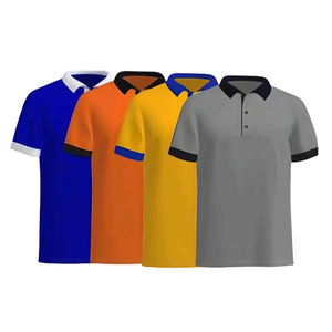 เสื้อโปโลแขนสั้นลำลองผ้าถักโพลีเอสเตอร์/คอตตอน 180GSM ระบายอากาศ แห้งเร็ว สำหรับผู้ชาย ขายดีที่สุดประจำปี 2026 - Product Image 5