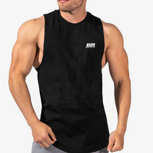 OEM Service Latest Design Knitted Breathable Gym <b>Singlet</b> <b>for</b> <b>Men</b> High Quality Low Price Top Selling Made in Pakistan - Product Image 1