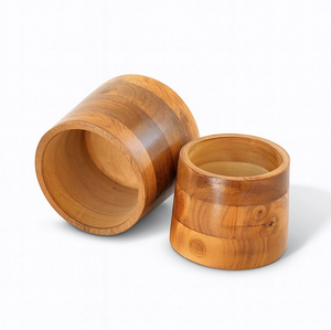 Pot de fleurs en bois durable, carré, pour balcon, jardin, villa, entrée, design moderne, pot de fleurs en bois pour la maison, meilleur prix - Product Image 6