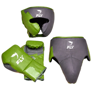 Ensemble d'entraînement et de sparring en cuir Pro sur mesure, neuf, super confortable, pour le kickboxing, dernier modèle, ensemble de boxe Fly - Product Image 4