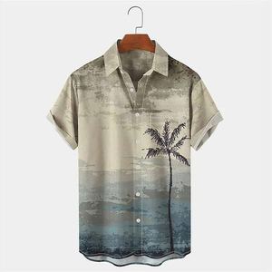 Nouvelle arrivée estivale, chemise imprimée en 3D, best-seller, chemise de plage à manches courtes à col rabattu - Product Image 2