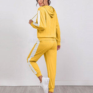 Ensemble de jogging décontracté d'hiver de haute qualité avec coutures durables, 100 % coton, écologique et léger pour la détente et les activités de plein air - Product Image 2