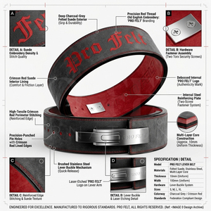13mm Thick Suede Leather Custom Logo Lever Weightlifting <b>Belt</b> Stainless Steel Buckle Heavy Duty Gym Powerlifting Training <b>Belt</b> - Product Image 2