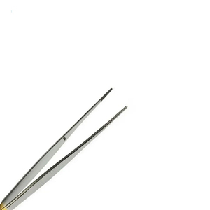 Pinzas de Extracción Dental de Acero Inoxidable con Empuñadura Moleteada, Color Plateado, Operación Manual, Instrumento Clase I - Product Image 2