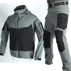 Hanye Vente en gros : Ensemble de tenue de camouflage respirante et protectrice pour l'extérieur, style uniforme militaire - Product Image 4