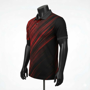 Chemises polo pour hommes de qualité supérieure pour le streetwear, vente en gros, meilleur prix, grandes tailles, col rabattu. - Product Image 3