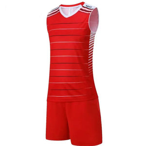 Volleyball Clothes for Men Women Sleeveless Jersey Tank Top 2 Pcs Training 100% Polyester Breathable Moisture-Wicking - Product Image 3