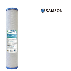 Sistema de Prefiltración para Toda la Casa con Filtro de Bloque de Carbón NSF 42, Cartucho Activado por Agua de 20 Pulgadas, Valor Mejorado - Product Image 1