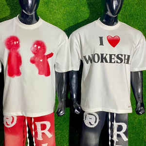 เสื้อยืดผู้ชายแบบลำลองใส่กลางแจ้งผ้าคอตตอน/ใยไม้ไผ่ระบายอากาศแขนสั้นลายตารางขนาด200กรัม - Product Image 1