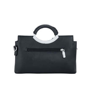 <b>Black</b> P36161 Formal <b>Evening</b> Hand <b>Bag</b> - Product Image 1