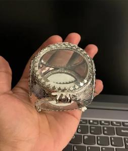 Boîte à bijoux élégante en laiton et verre de conception personnalisée stockage en métal de meilleure forme pour l'exportation en gros de l'exportateur de confiance - Product Image 3