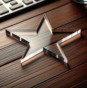 Posavasos Modernos de Acrílico Transparente para Mesa de Centro y Comedor - Product Image 2