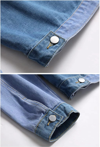 Veste en jean sur mesure pour homme, veste en jean de haute qualité, fabrication OEM, vente en gros de vestes pour homme sur mesure de haute qualité, durables - Product Image 6