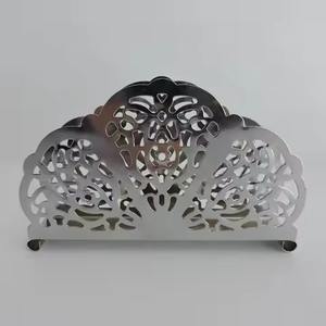 Support à serviettes en métal design pour table à manger et cuisine, support à mouchoirs premium pour la maison, le bureau et la présentation en restaurant - Product Image 1