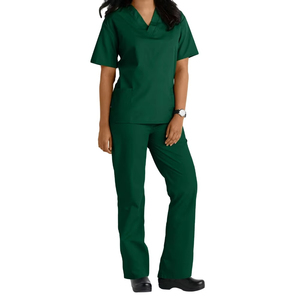 Tenue Médicale Classique pour Infirmière – Ensemble de Blouse et Pantalon Jogger Lavable Personnalisable pour Hôpital – Vente en Gros 2026 - Product Image 1