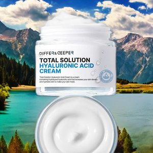 Crème à l'acide hyaluronique Differ&Deeper Total Solution 70ml, hydratation de jour, peau éclatante et hydratée, tous types de peau, K-Beauty - Product Image 1