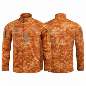Chemise de travail respirante à manches longues, style uniforme, camouflage numérique personnalisé haute performance, multi-poches, pour l'extérieur - Product Image 5