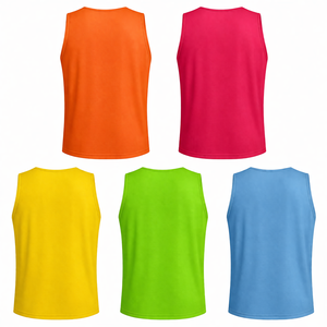 Custom Sleeveless Tank Top Unisex Gym Wear Breathable <b>Polyester</b> Workout Vest Quick Dry Fitness <b>Shirt</b> Custom Logo Bulk - Product Image 2