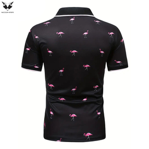 เสื้อโปโลหลากสี แขนสั้น คลาสสิค 2026 รุ่นใหม่ สำหรับฤดูร้อน ผู้ชายใส่สบาย คอวี ทันสมัย เสื้อโปโลชายแบบซับลิเมชั่น - Product Image 3