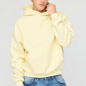 Vente flash d'hiver - Sweat à capuche en coton et polyester, coupe classique, manches longues, avec poche, couleur bleu royal, marque privée - Product Image 4