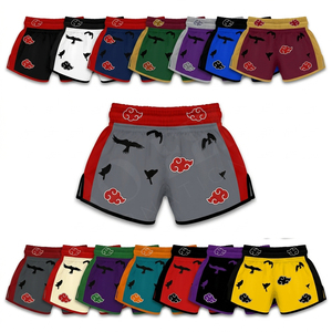 Shorts de Muay Thai de haute qualité avec logo personnalisé, pour entraînement MMA, compétition de karaté, arts martiaux, combats, shorts confortables - Product Image 1