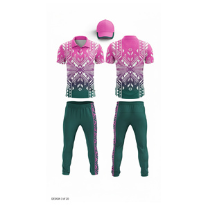 Professional Sublimation <b>Cricket</b> <b>Kit</b> Custom Design | Men Women Youth <b>Cricket</b> Wears Polo Shirt and Trouser <b>Full</b> Team Outfit - Product Image 4