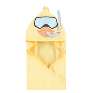 Best Absorbent Bamboo Cotton Hooded Bath <b>Wrap</b> for Babies 0-5 Years Custom Logo-OEM/ODM Service Hypoallergenic Bath <b>Towel</b> - Product Image 5